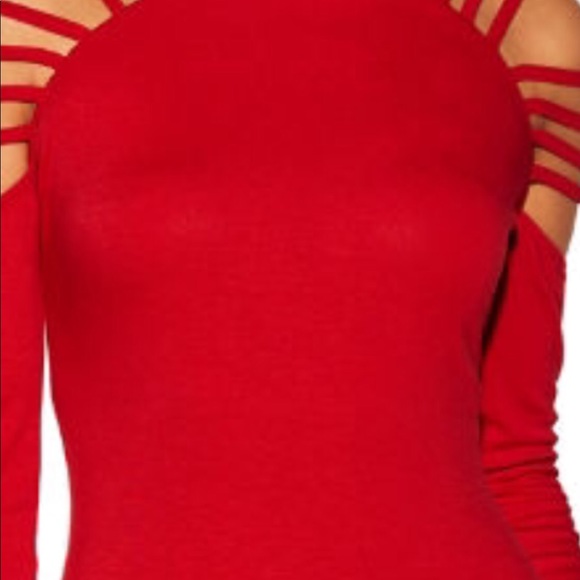 Red Boston proper dress size 4 - Picture 4 of 4